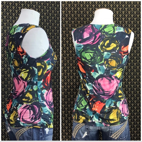 Anthro “Stained Glass Top” by Weston Wear - Picture 4 of 8